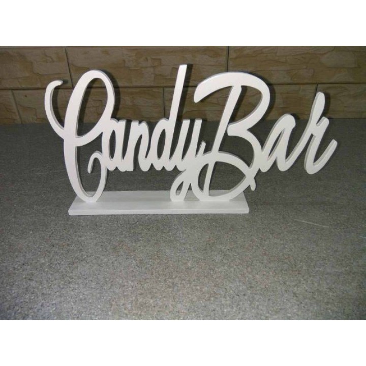 Надпись №3 "Candy Bar"