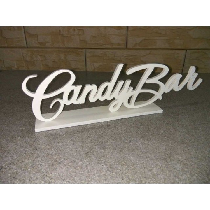 Надпись №4 "Candy Bar"