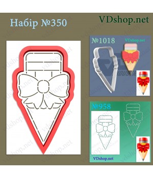 Набір №350 "Олівець із бантом"