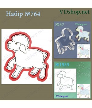 Набір №764 "Барашек" Набір №764 "Барашек"