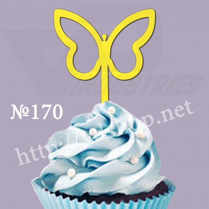 Топпер №170 "Бабочка"