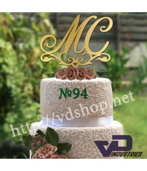 Топер №94 "Ініціали МС"