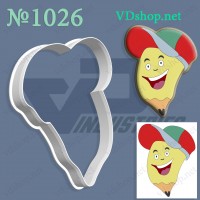 Вирубка №1026 "Олівець у кепці"