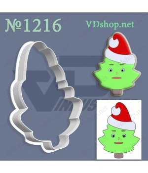 Вирубка №1216 "Ялинка в шапці"