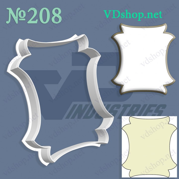 Вирубка №208 "Рамочка"