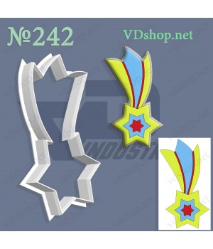 Вирубка №242 "Різдвяна зірка"