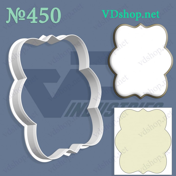 Вирубка №450 "Рамочка"
