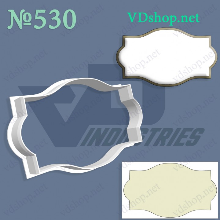 Вирубка №530 "Рамочка"