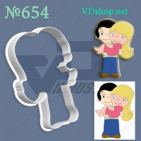 Вирубка №654 "Love is - тримає на руках"