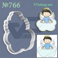 Вирубка №766 "Ангелятко на хмаринці"