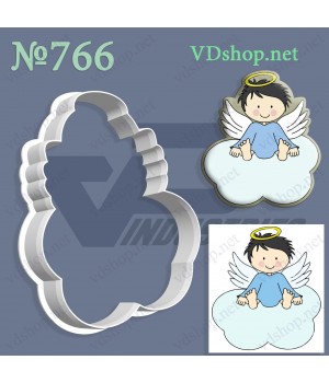 Вирубка №766 "Ангелятко на хмаринці"